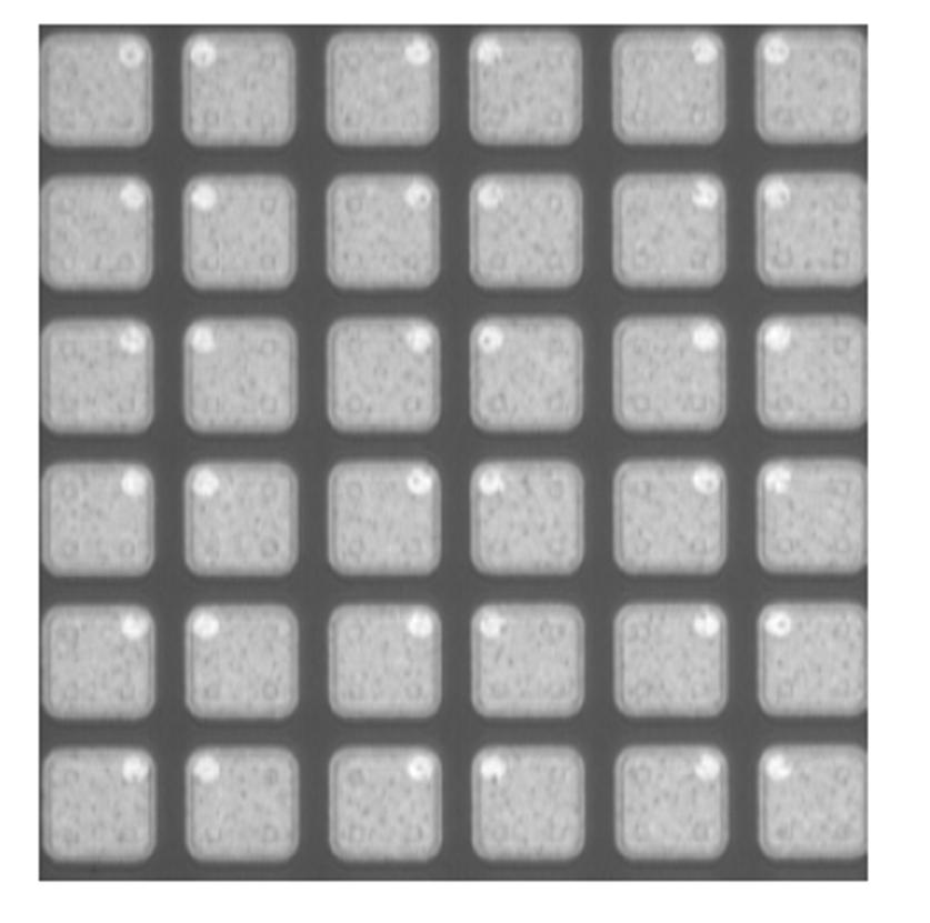 Epitaxial silicon sensors Pad layout matching the double column readout 4 raw wafer