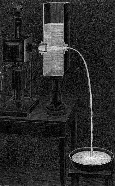 Light-guiding with optical fibers Brief history 1841: Daniel Colladon demonstrates light guiding in jet of water Geneva 1842: Jacques Babinet reports light guiding in water jets and bent glass rods