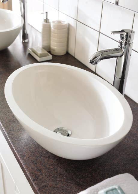 basins. See dealer for an attractive eco tap.