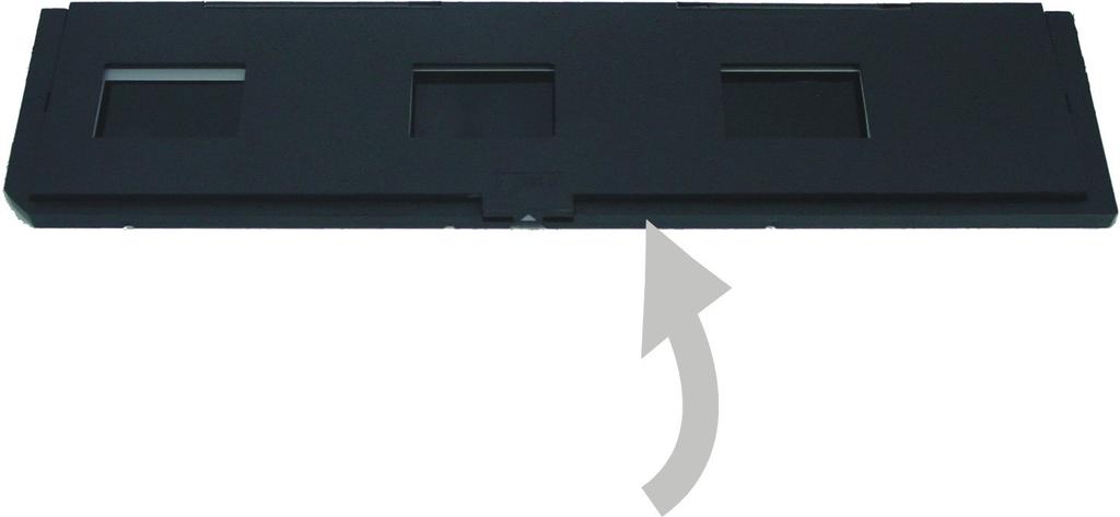 Put a film in the film slot as shown.
