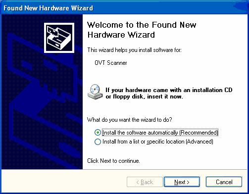 New Hardware Wizard 1.
