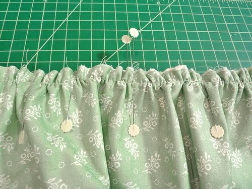 12. Using a ½" seam allowance, stitch the front waistband to the skirt.
