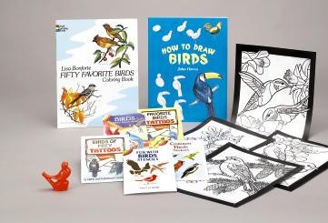 follow-the-dots 12 adorable bug bookmarks Birds Fun Kit ugust 2008 0-486-46639-6