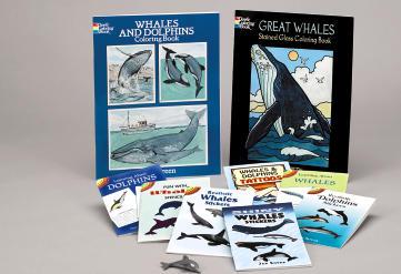 that grows in water June 2008 0-486-46640-X 978-0-486-46640-8 Whales and Dolphins Fun Kit