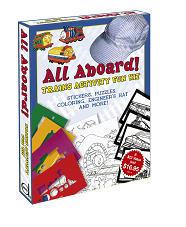 Over 75 stickers Tattoos and stencils Crosswords, hidden pictures, and dot-to-dots Stained glass coloring book printed