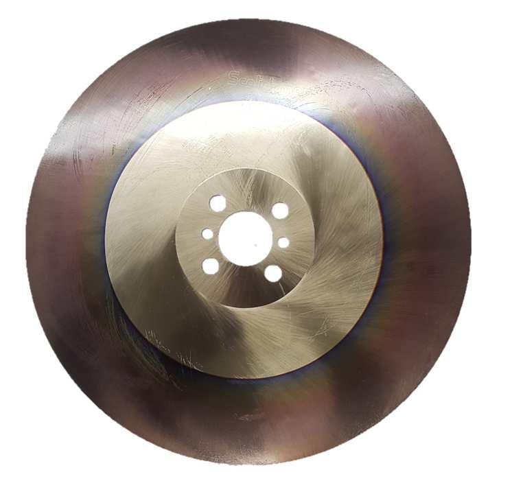 THE COLD SAW BLADE MATERIAL Most Cold Saw Blades are made out of M2 HSS (High Speed Steel) due to its abrasion resistance and its hardness, which is around 60 Rockwell.