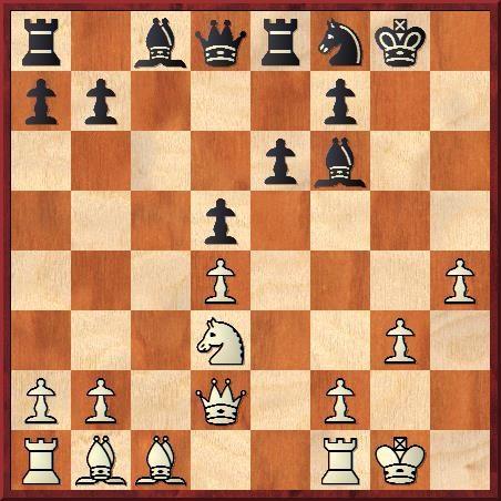 Bf1 Rf8 34.Qa2 Nf5 35.Ra7 g3! 36.Rxd7 gxf2+ 37.Qxf2 Ne3 0-1 Brian Wall (2274) Josh Bloomer (2300) 1.d4 Nf6 2.Nf3 g6 3.g3 Bg7 4.Bg2 0-0 5.c4 d6 6.Nc3 Nc6 7.0-0 a6 8.a4 a5 9.b3 Nb4 10.Bb2 c6 11.