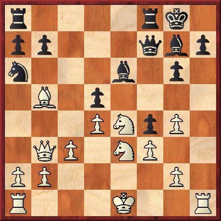 Samuel Dorchuck (1688) Atharva Vispute (1862) 1.e4 Nc6 2.Nf3 d6 3.d4 Nf6 4.Nbd2 Bg4 5.c3 e5 6.Qb3 Rb8 7.Bc4 Qd7 8.dxe5 dxe5 9.Bb5 Bd6 10.Ng5 0-0 11.f3 Bh5 12.Nc4 h6 13.Nh3 Bxf3 14.gxf3 Qxh3 15.