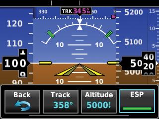 AFCS Level mode as activated by ESP is limited by altitude. ESP will not be able to activate Level mode until the aircraft climbs above 2000 feet AGL.