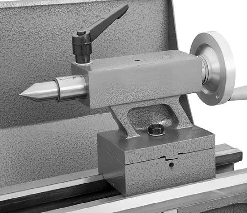 Centers The Model G9972Z lathe includes an MT#3 dead center for the tailstock quill and an MT#4 dead center for the spindle.