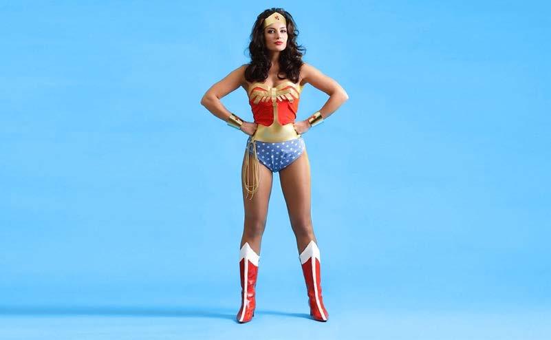 1 DO THE WONDER WOMAN POSE EACH MORNING Your body language shapes your thoughts and actions, so it makes sense to pay attention to it.