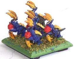Hormagaunt Infantry 20cm 5+ ADD IMAGE HERE Talons (Base Contact) Assault Weapons Extra Attack (+1) Notes: Infiltrators.