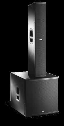 Vertus CLA Column Line Array 38 STEEPED IN CLASSIC ITALIAN DESIGN AND ACOUSTIC EXPERTISE, VERTUS HAS BEEN CREATED WITH THE AIM OF EXTENDING TRUE LINE ARRAY TECHNOLOGY, AN UNDISPUTED SUCCESS IN THE