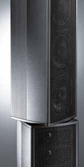 active column speakers 400 + 100W RMS CLA 208SA active subwoofer 600W RMS 41 CLA system features: High-level sound