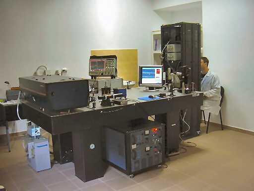 Femtosecond Laser and the Experimental Set-up for Micro-nanotechnologies (2007) Laser control Laser writing