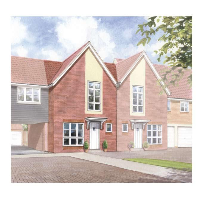 the atling Plots 269 & 270 An excellent family home with kitchen/dining and three bedrooms with en-suite to the master bedroom.