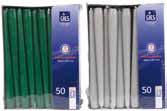 TAPER CANDLES TAPER CANDLES pack of 50 dipped