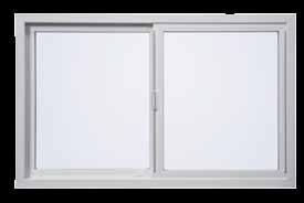Horizontal sliding windows can be used alone or in combination units with radius, gable or picture windows for vent below and vent above configurations.