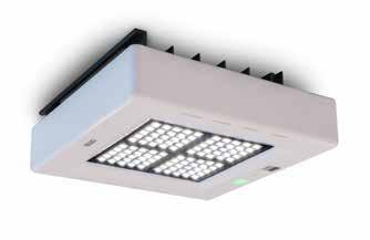 LED products with EOS technology LED Under Canopy Illumination The Luci Series equipped with