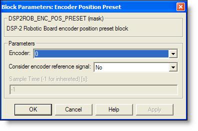 CHAPTER 4: DSP-2 BLOCK REFERENCES 48 Encoder Position Preset Description: Block Encoder Preset enables encoder i (i=0..3) position preset.