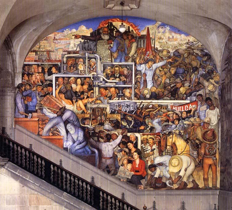 Mexico Through the Centuries from Diego Rivera s