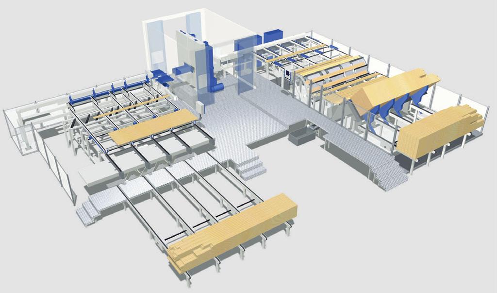 12 13 WEINIG HighMech Automation: Intelligently combined modular material handling units No matter how different your products and requirements may be, we rely on our vast experience acquired from