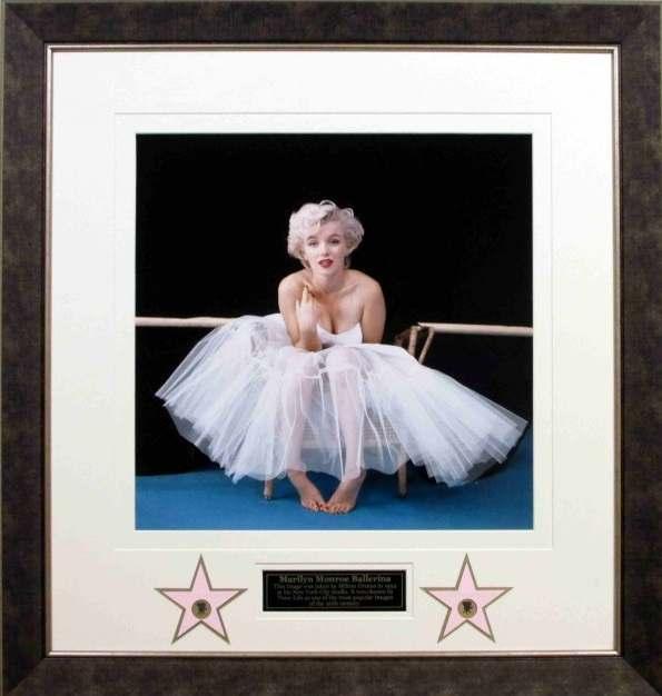 Marilyn Monroe Ballerina * Rare Color 20 X 20 Gallery Photograph * Double Matted in Cream *