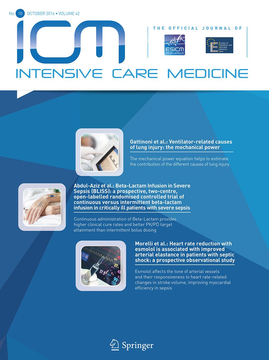 Advertising Rates 2017 effective October 1st, 2016 INTENSIVE CARE MEDICINE Official Journal of the European Society of