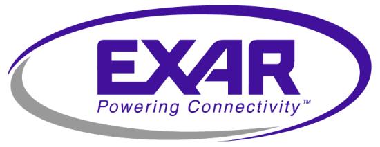 REVISION HISTORY Revision Date Description 2.0.0 01/12/2010 Reformat of Datasheet and addition of the F option. FOR FURTHER ASSISTANCE Email: Exar Technical Documentation: customersupport@exar.