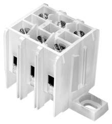 MAGNUM Base Mount Terminal Blocks WIRE MANAGEMENT PRODUCTS Power Distribution Blocks Base & Rail Mount Euro-MAG Series Single & Double Row Connectors PCB Spring Clamp Filtered Connectors KT : Rating: