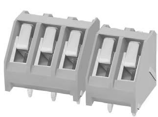 MAGNUM WIRE MANAGEMENT PRODUCTS Power Distribution Blocks Base & Rail Mount Euro-MAG Series Single & Double Row Connectors PCB Cage Clamp Filtered Connectors EM05 Series Euro-Mag Terminal Blocks 5