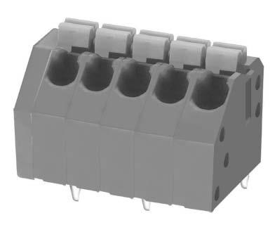 MAGNUM WIRE MANAGEMENT PRODUCTS Power Distribution Blocks Base & Rail Mount Euro-MAG Series Single & Double Row Connectors Screwless Filtered Connectors EM78 Series Euro-Mag Terminal Blocks 5 Entry;