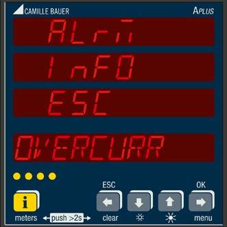 Avaiabe dispay modes Meter reading: By pressing the key for a onger time an operating mode is started, which aows to read a the meter contents via ine 4.