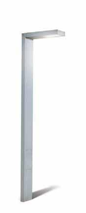 Asklepios Asklepios urban minimalism Asklepios is a range of column and bollard luminaires with a contemporary square-cut design.