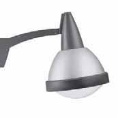 Metronomis Brussels Metronomis Brussels CDS501/502 urban lighting luminaire with polycarbonate bowl (PC) Preferred selection Weight (kg) European Order Code (EOC) CDS501