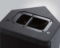 Heavy-duty powder-coated 16-gauge(1.6mm) steel grilles protect internal components from the rigors of road abuse.