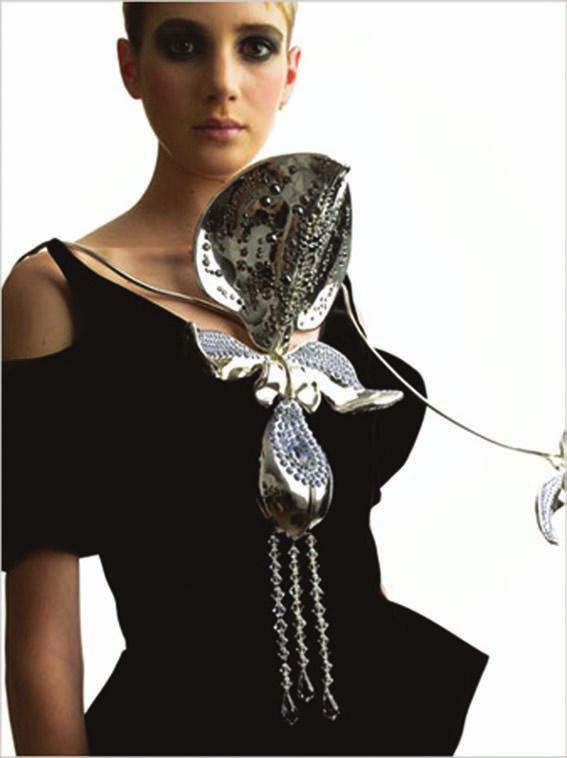 SECTION 2 DESIGN STUDIES (continued) Neckpiece from her Catwalk Collection (2006) designed by Elizabeth Galton