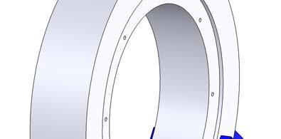 By ganging bearings together, any number of goals can be achieved through the use of New Way s radial concave and