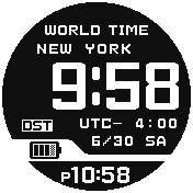 l World Time 2. Press (C). 3. Rotate the rotary switch to move the pointer to the mode you want to use.