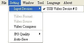 2.2.1 Input Devices Setting Optional Input Devices, see Fig 2-7, when there are 2 or more Input Devices connecting to PC at the same time, you can choose which device you wish to use.