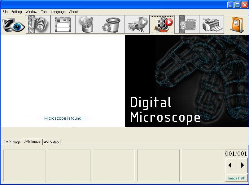 1. Application Program Interface Introduction When the user use VT300 application program, an illustration window will show on the PC, see [Fig.1-1].