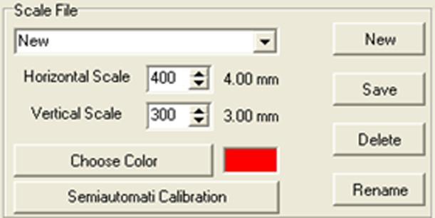 Create a new scale file Click new button than it will pop up shown in Fig.