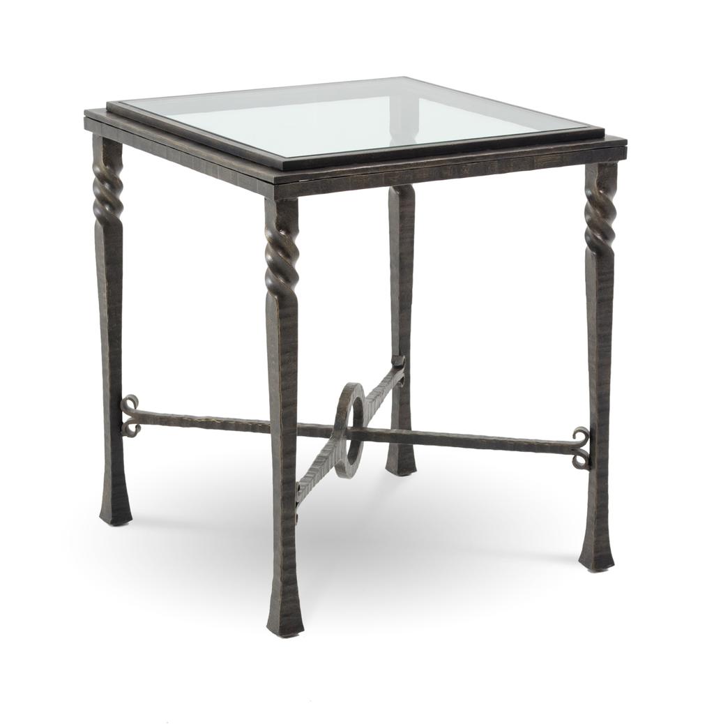 7513 Omega Square End Table Table h 20¾ x w 20¾ x d