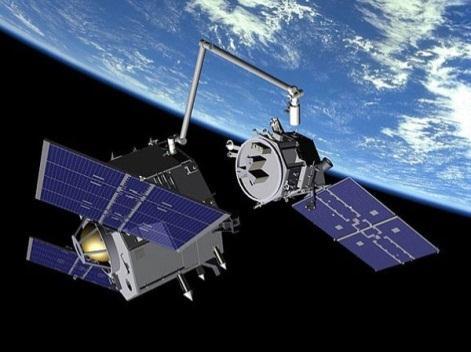 eliminating the requirement imposed on fully functional satellites to expend their fuel to move to a safe disposal orbit, and disposal of derelict spacecraft which present navigation hazards to