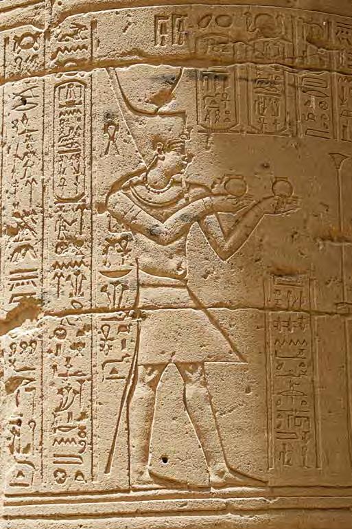 Hieroglyphics were Egypt s first written language.