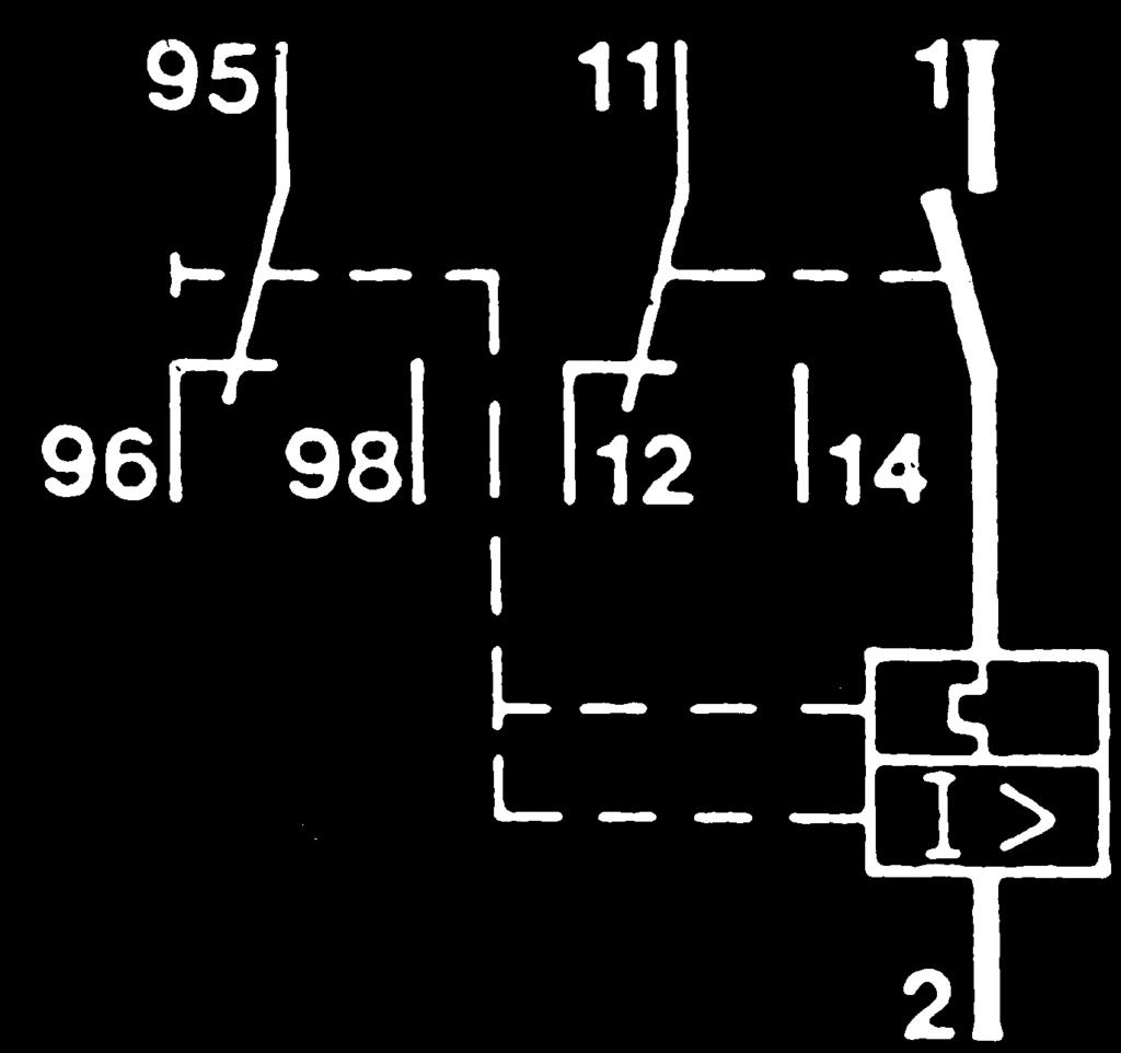 The signal contact switch can be reset, in order to e. g.