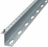 pieces 793 004 01 50/1 Z-wall profile Z-wall profile, length 2 m, with 8 M6 cylinder screws and 8