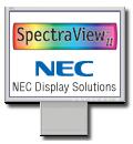 If SpectraView is unable to detect either a supported display or the last selected color sensor, an error message will be displayed and the Calibrate button will be disabled.