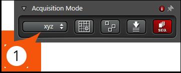 The remainder of the settings in the acquisition mode control dialog can remain at their defaults to start.