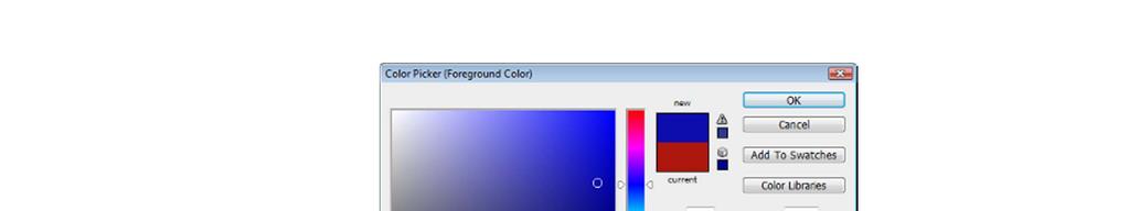 Use the Color Picker and the Swatches panel